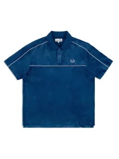 Sergio Tacchini Lioni Velour Polo Archivio- Limoges Best