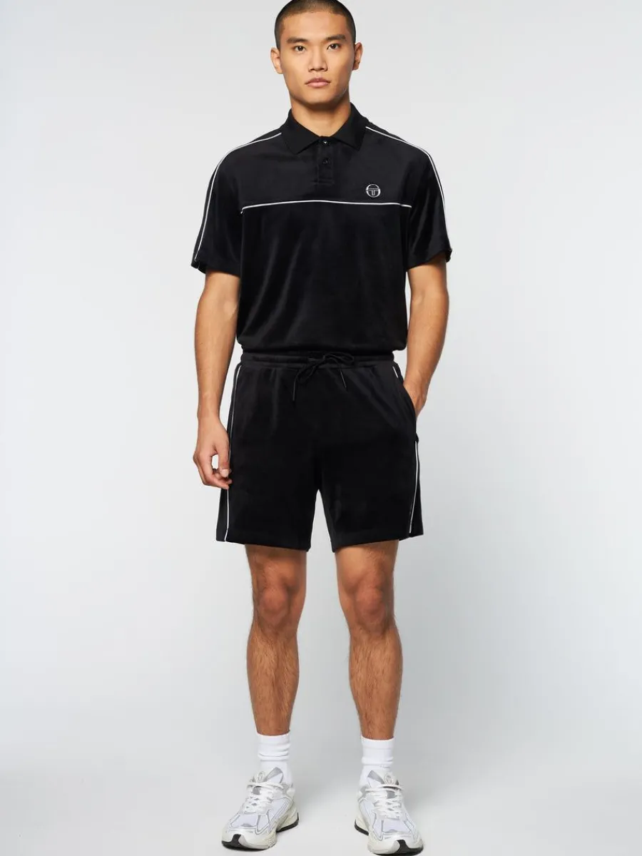 Sergio Tacchini Lioni Velour Short Archivio- Black Beauty Best