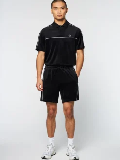 Sergio Tacchini Lioni Velour Short Archivio- Black Beauty Best