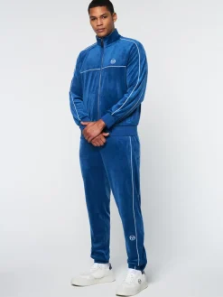 Sergio Tacchini Lioni Velour Track Jacket Archivio- Limoges Discount