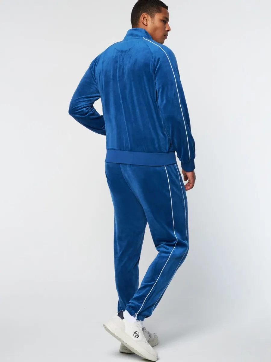 Sergio Tacchini Lioni Velour Track Jacket Archivio- Limoges Outlet