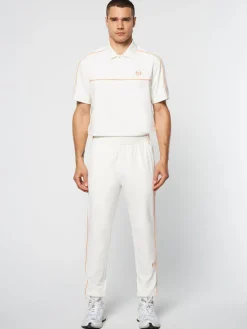 Sergio Tacchini Lioni Velour Track Pant Archivio- Gardenia Sale