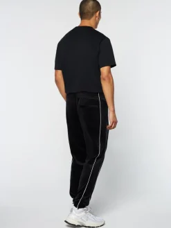 Sergio Tacchini Lioni Velour Track Pant- Black Beauty Sale