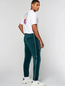Sergio Tacchini Lioni Velour Track Pant- Botanical Garden Outlet