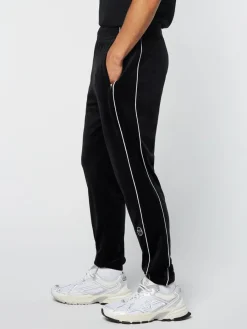 Sergio Tacchini Lioni Velour Track Pant- Black Beauty Online