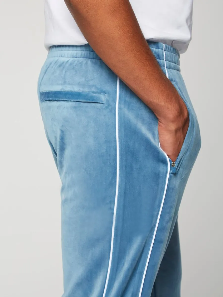 Sergio Tacchini Lioni Velour Track Pant- Stellar Discount