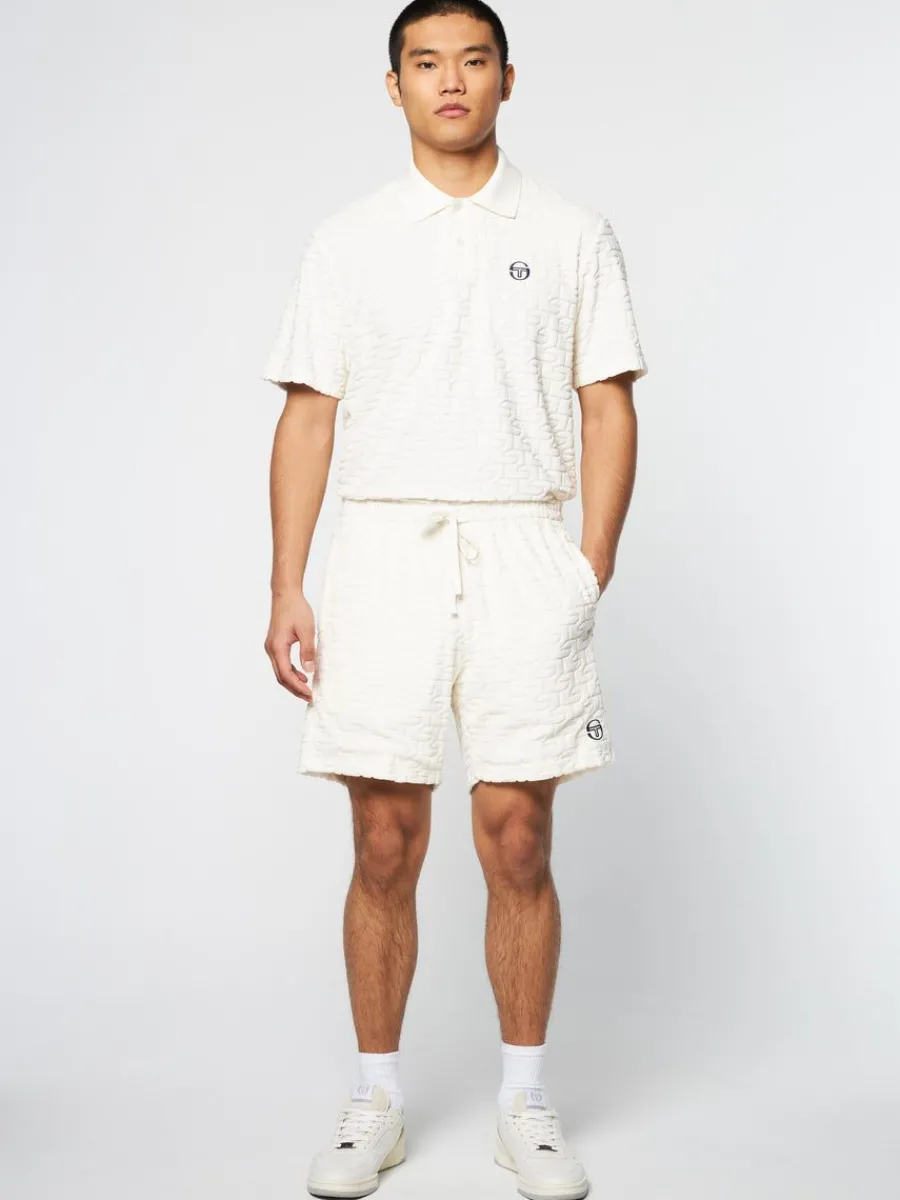 Sergio Tacchini Livata Monogram Short- Gardenia Outlet