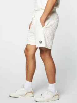 Sergio Tacchini Livata Monogram Short- Gardenia Outlet