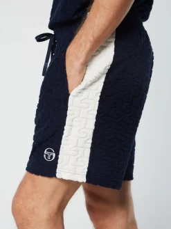 Sergio Tacchini Livata Monogram Short- Maritime Blue Online