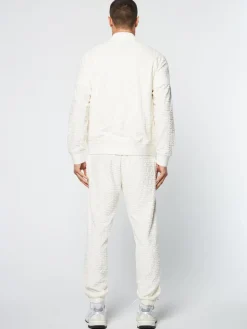 Sergio Tacchini Livata Monogram Track Jacket- Gardenia Discount