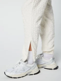 Sergio Tacchini Livata Monogram Track Pant- Gardenia Hot