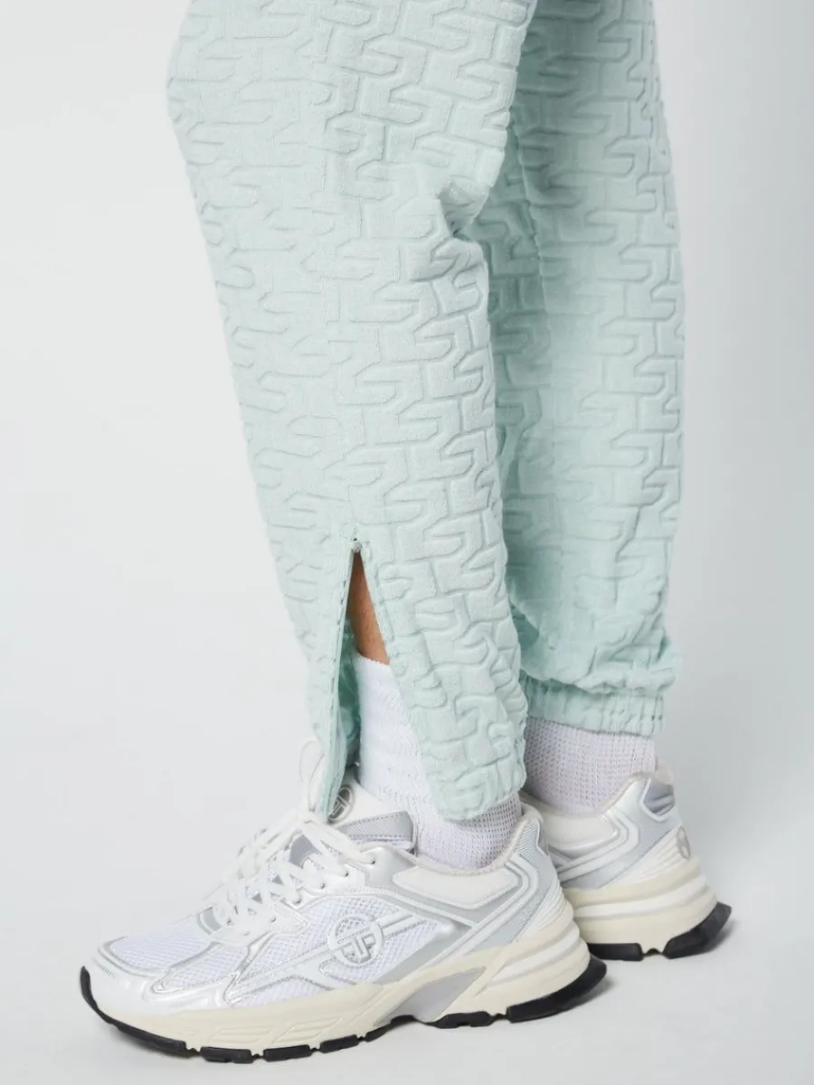 Sergio Tacchini Livata Monogram Track Pant- Surf Spray Discount