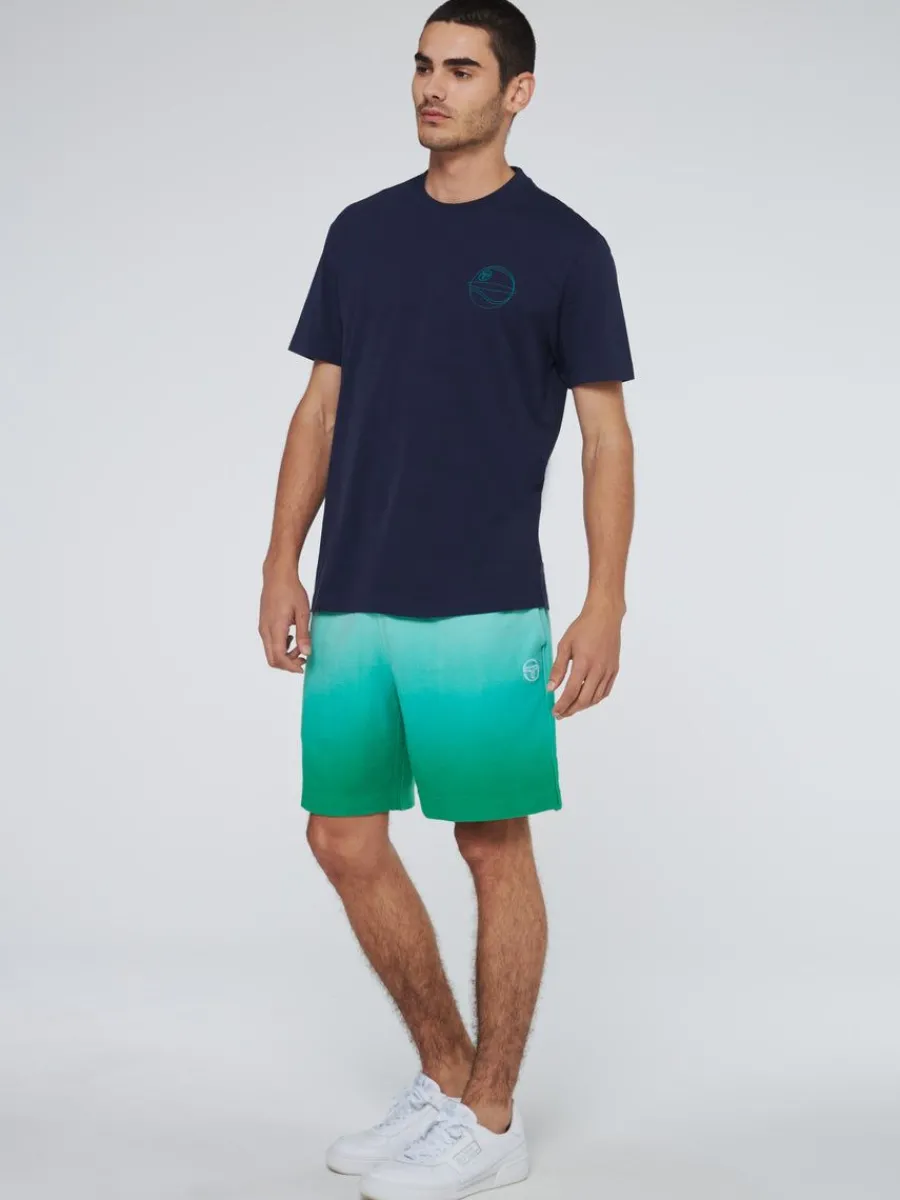 Sergio Tacchini Lo Sport T-Shirt- Maritime Blue Discount