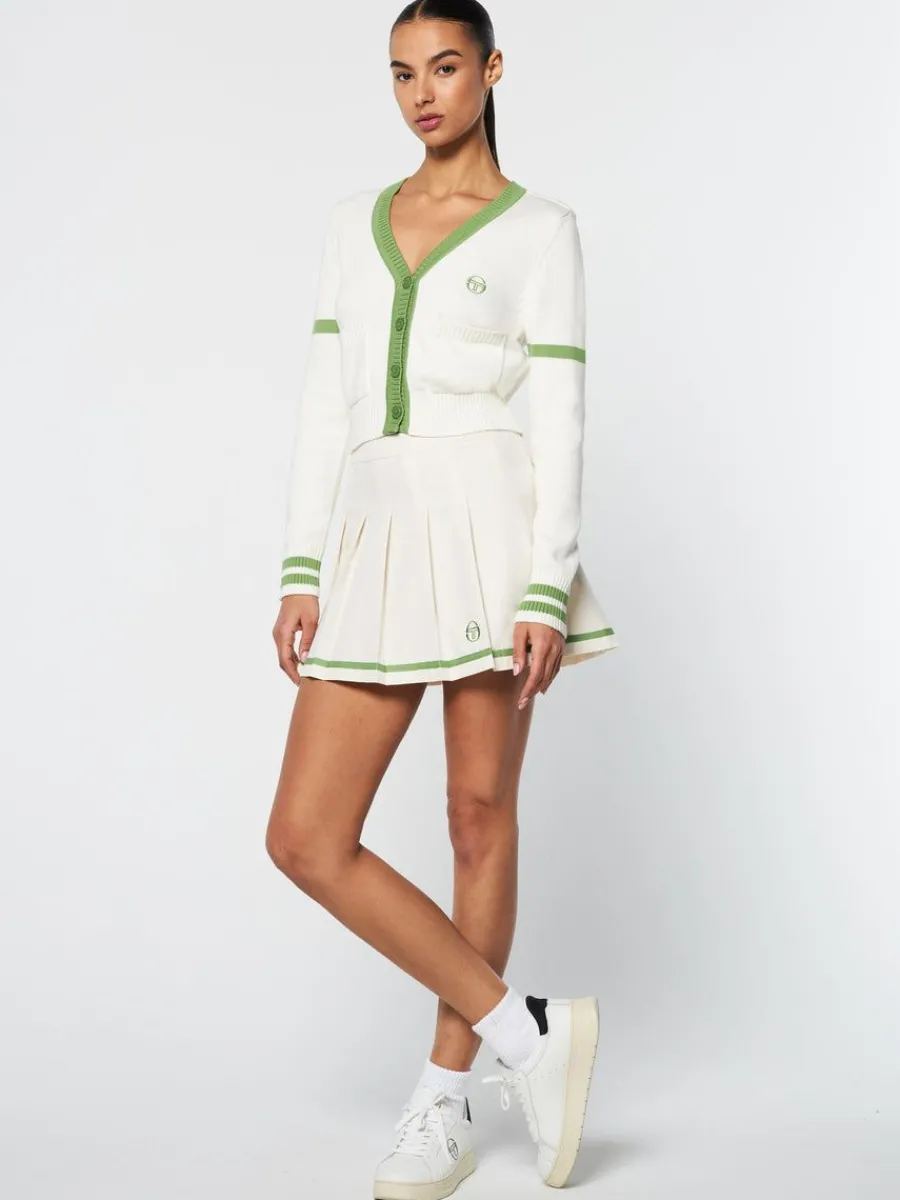Sergio Tacchini Lucia Knit Cardigan- Gardenia Discount