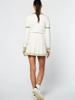 Sergio Tacchini Lucia Knit Cardigan- Gardenia Discount
