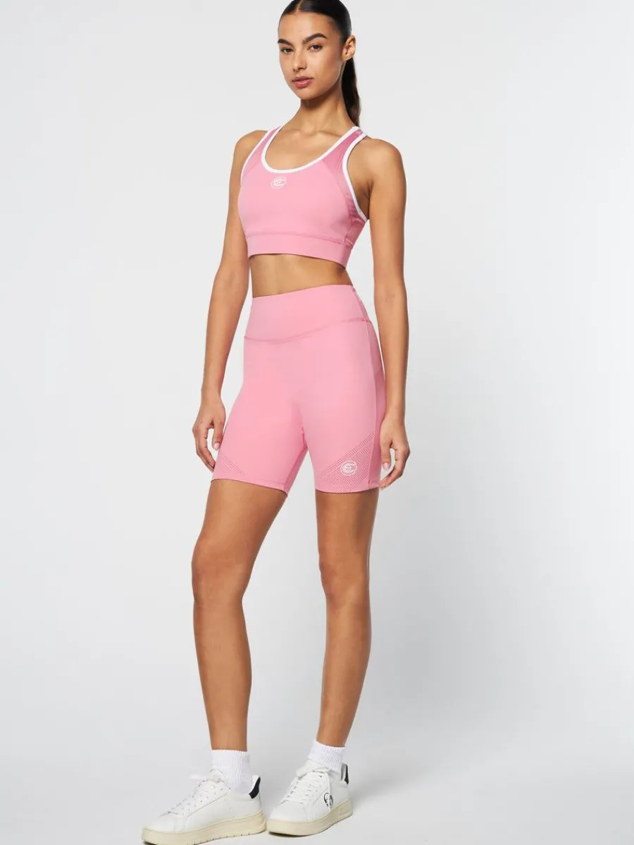 Sergio Tacchini Masaci Sports Bra- Wild Rose Clearance