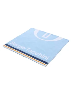 Sergio Tacchini Mc Staff Full-Size Towel- Light Blue Clearance