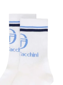 Sergio Tacchini Mc Staff Socks- Off White Clearance