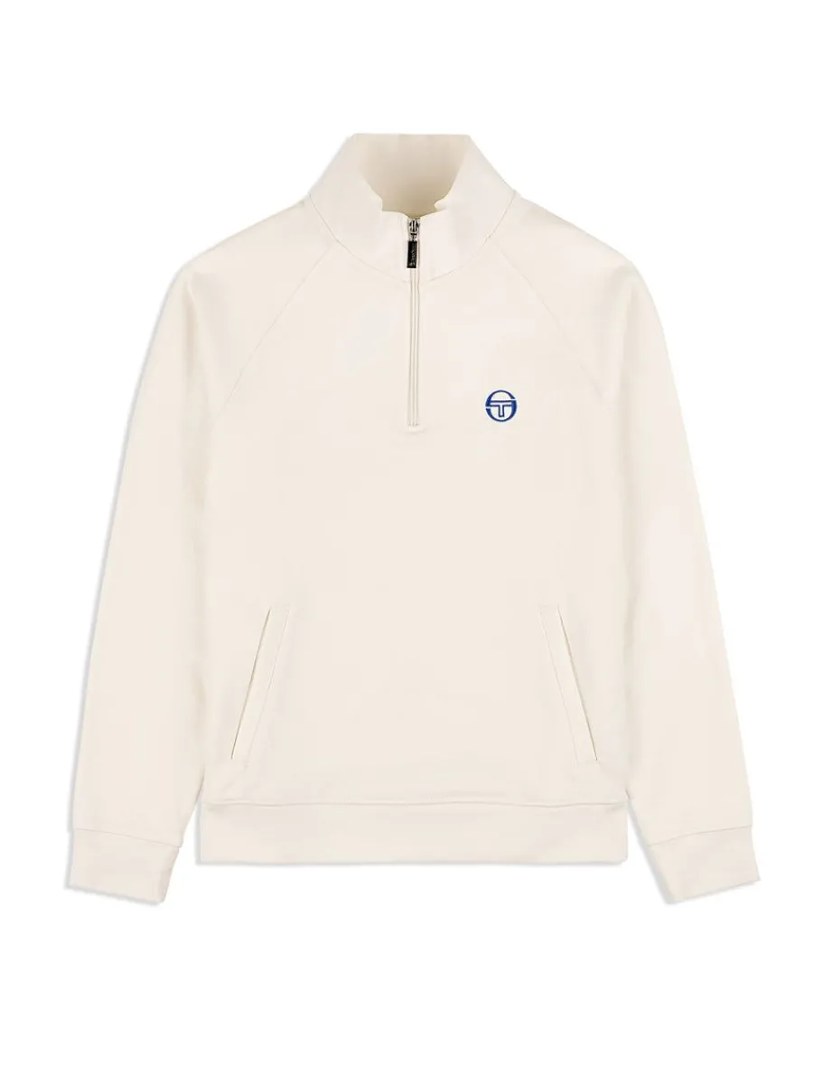 Sergio Tacchini Mezza Half Zip- Gardenia New