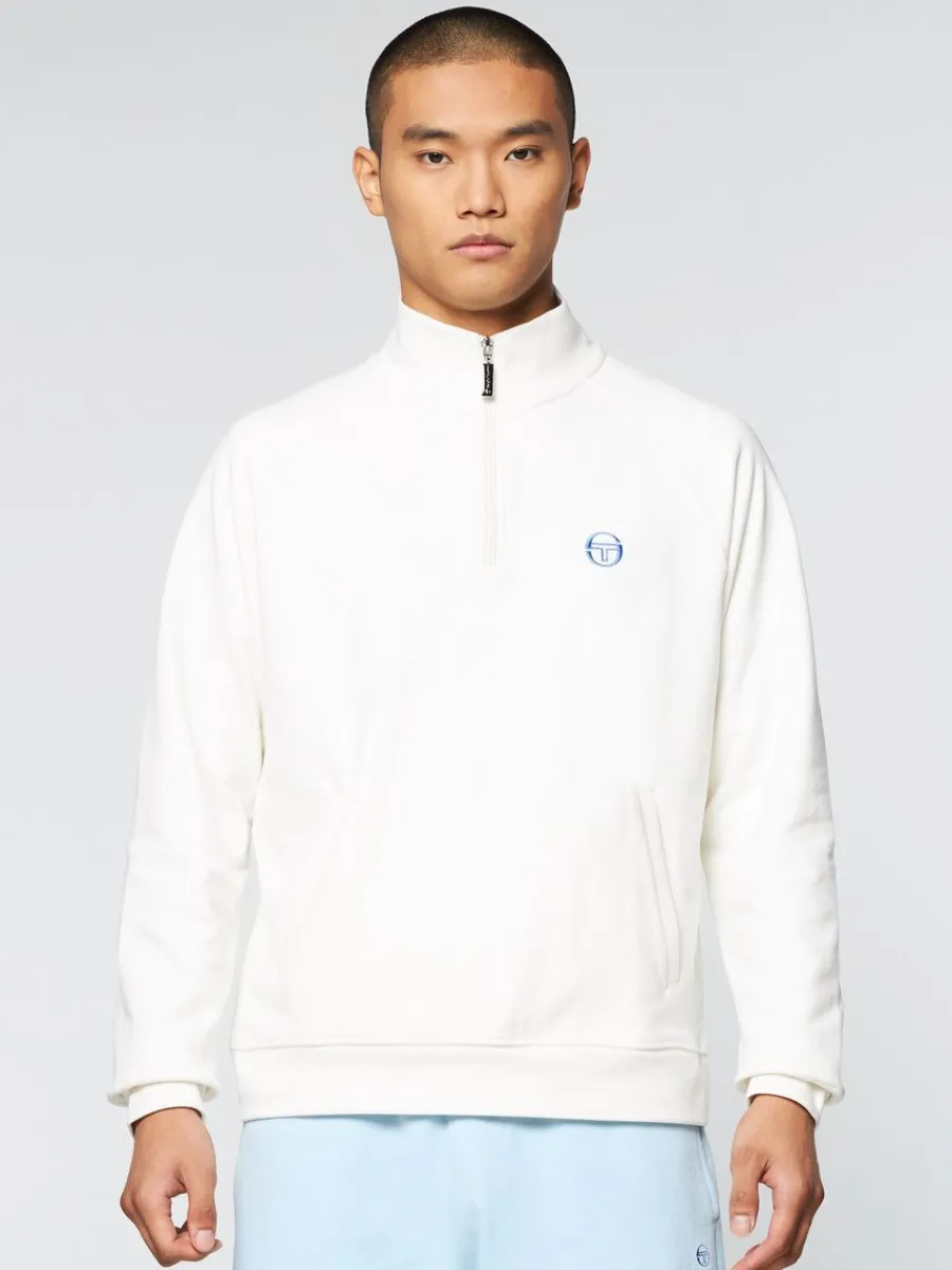 Sergio Tacchini Mezza Half Zip- Gardenia New