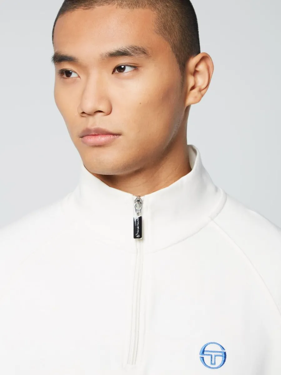 Sergio Tacchini Mezza Half Zip- Gardenia New
