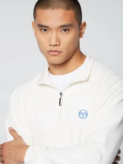Sergio Tacchini Mezza Half Zip- Gardenia New