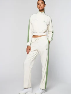 Sergio Tacchini Miss Carlotta Velour Track Pant-Gardenia Sale