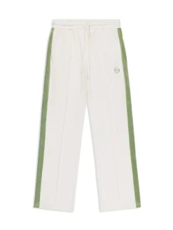 Sergio Tacchini Miss Carlotta Velour Track Pant-Gardenia Clearance