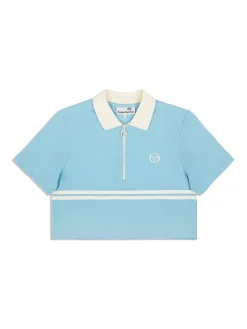 Sergio Tacchini Miss Supermac Polo- Clear Sky Outlet