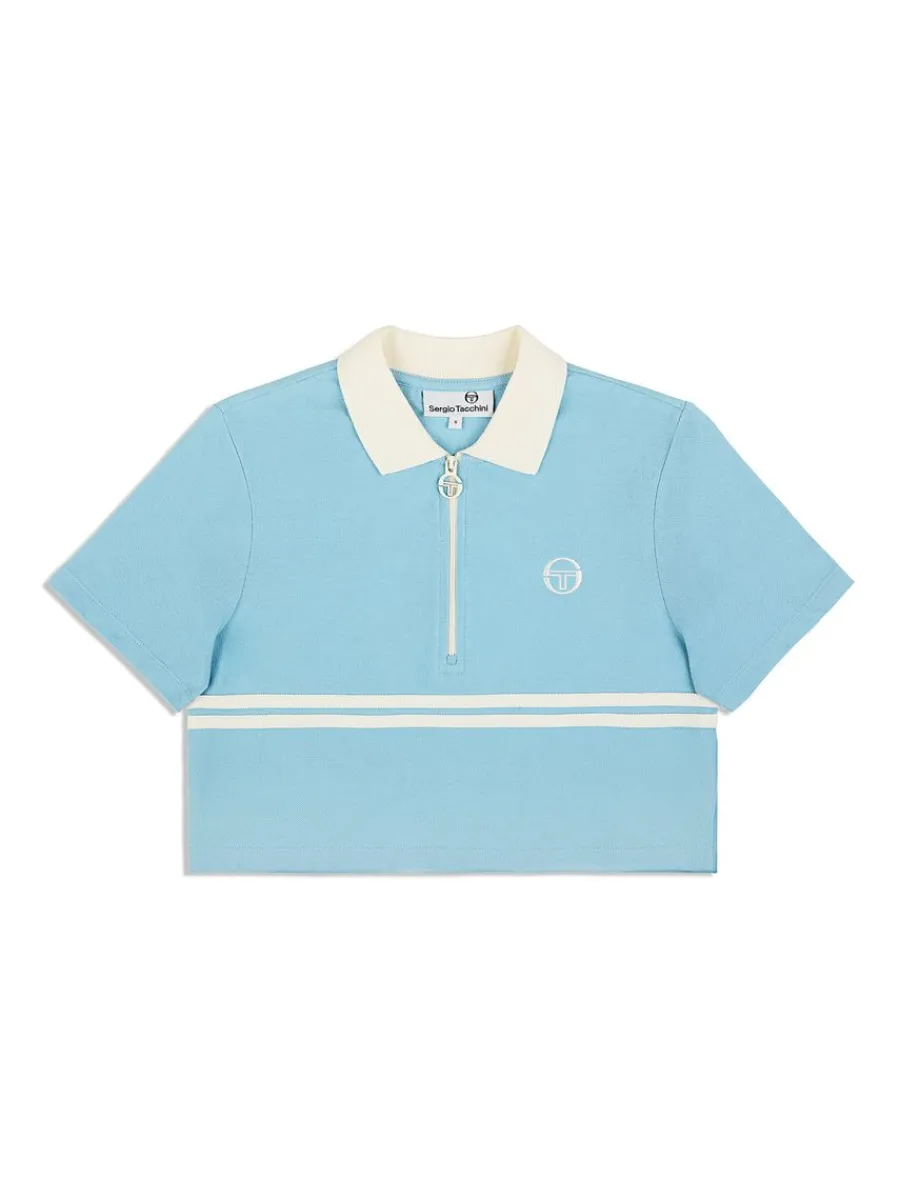 Sergio Tacchini Miss Supermac Polo- Clear Sky New