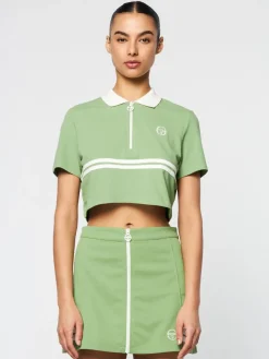 Sergio Tacchini Miss Supermac Polo- Jade Green Hot