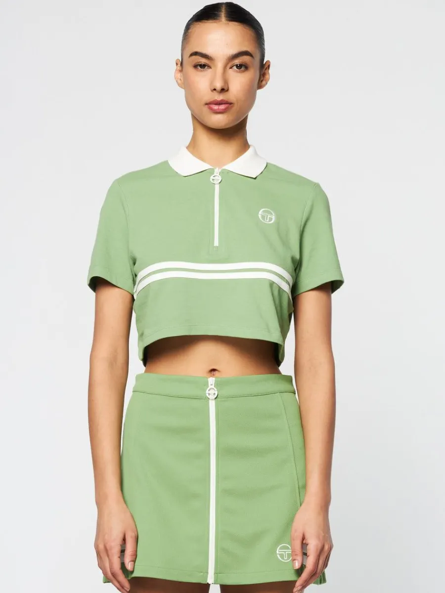 Sergio Tacchini Miss Supermac Polo- Jade Green Online