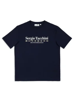 Sergio Tacchini Monda T-Shirt- Maritime Blue Online
