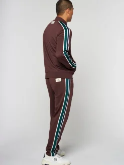 Sergio Tacchini Monte Track Jacket Archivio- Deep Mahogany Outlet