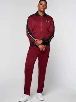 Sergio Tacchini Monte Track Jacket Archivio- Merlot Hot