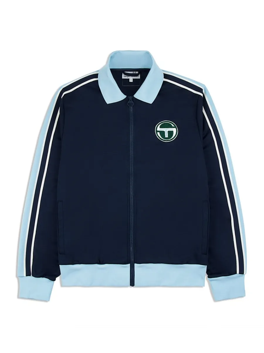 Sergio Tacchini Monte Track Jacket Archivio- Maritime Blue Hot
