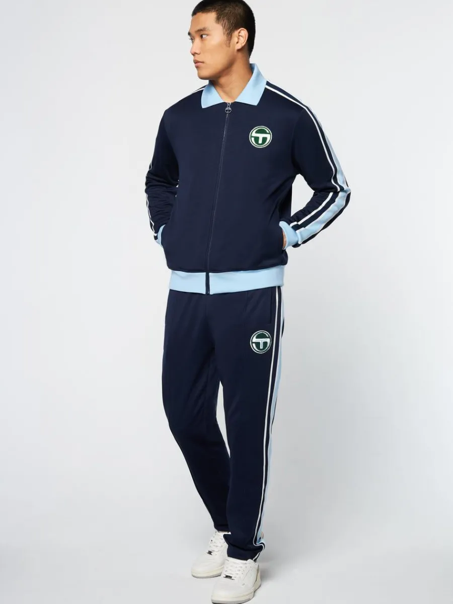 Sergio Tacchini Monte Track Jacket Archivio- Maritime Blue Online