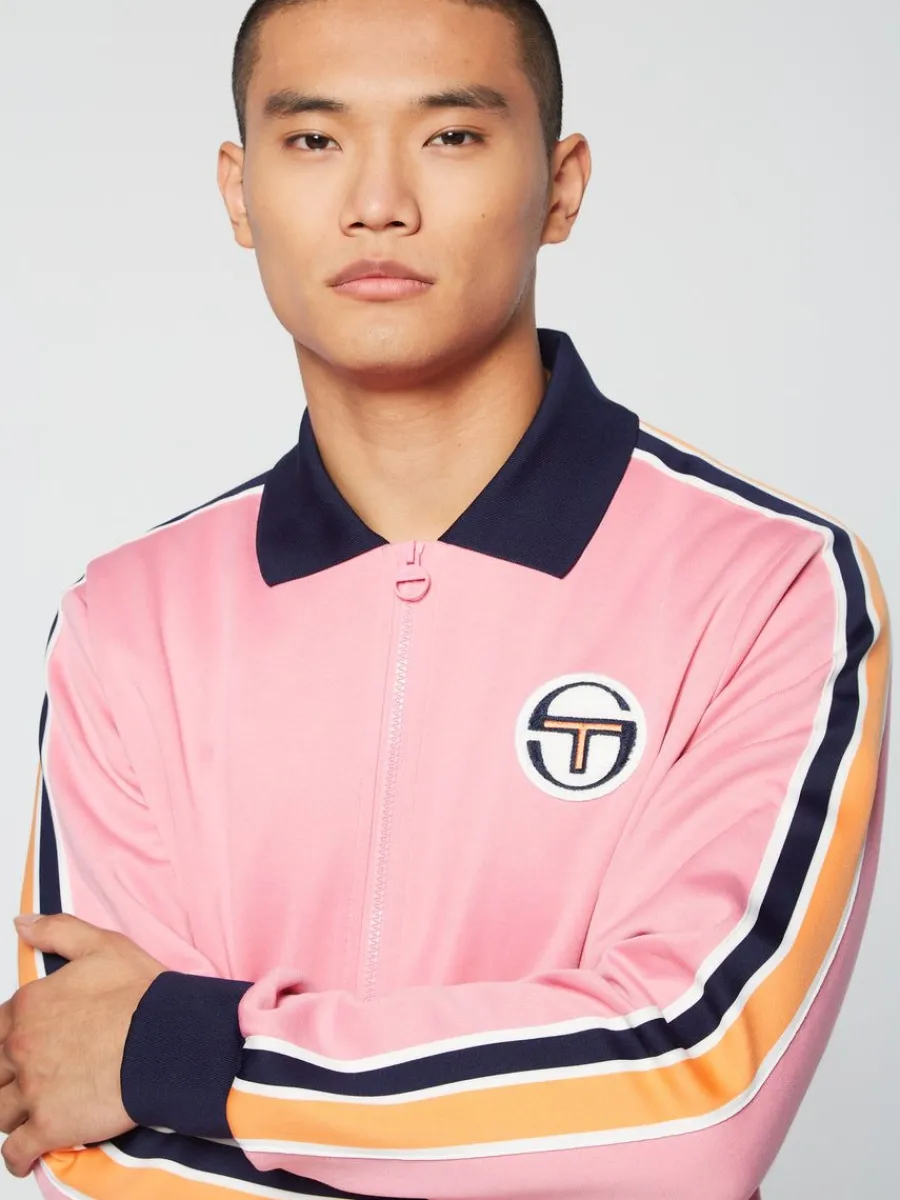 Sergio Tacchini Monte Track Jacket Archivio- Wild Rose Outlet