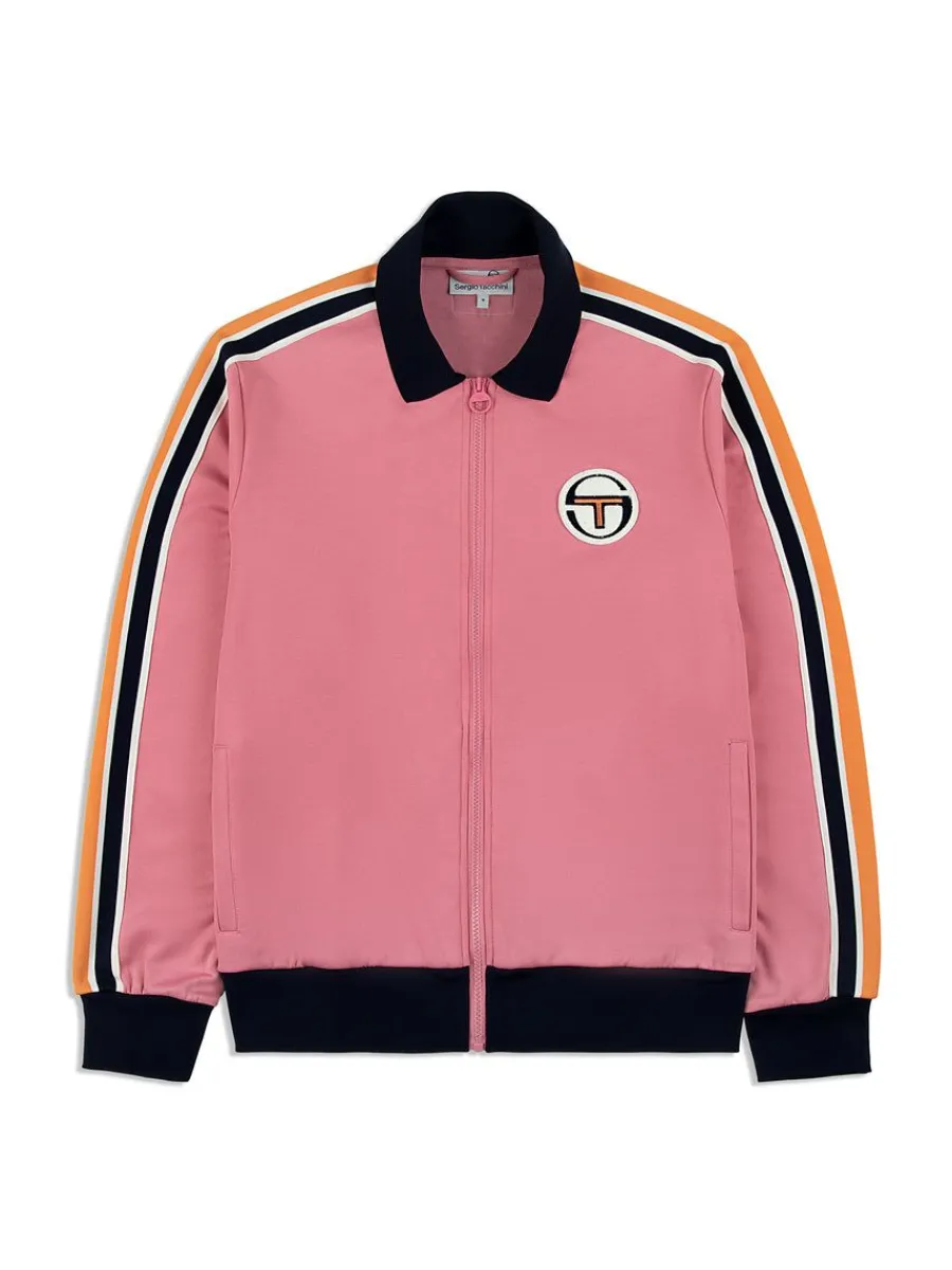 Sergio Tacchini Monte Track Jacket Archivio- Wild Rose New