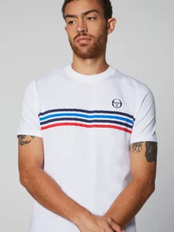 Sergio Tacchini New Melfi Short Sleeve T-Shirt Archivio- White Online