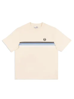 Sergio Tacchini New Melfi T-Shirt- Pearl/ Ivory Clearance