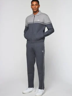 Sergio Tacchini Nostra Track Jacket- Dark Grey/ Melange New