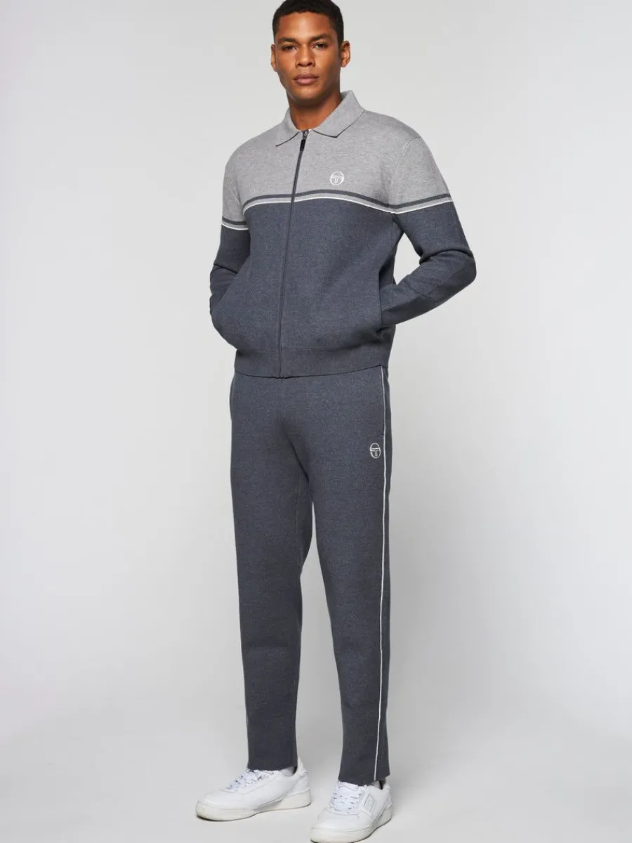 Sergio Tacchini Nostra Track Jacket- Dark Grey/ Melange New