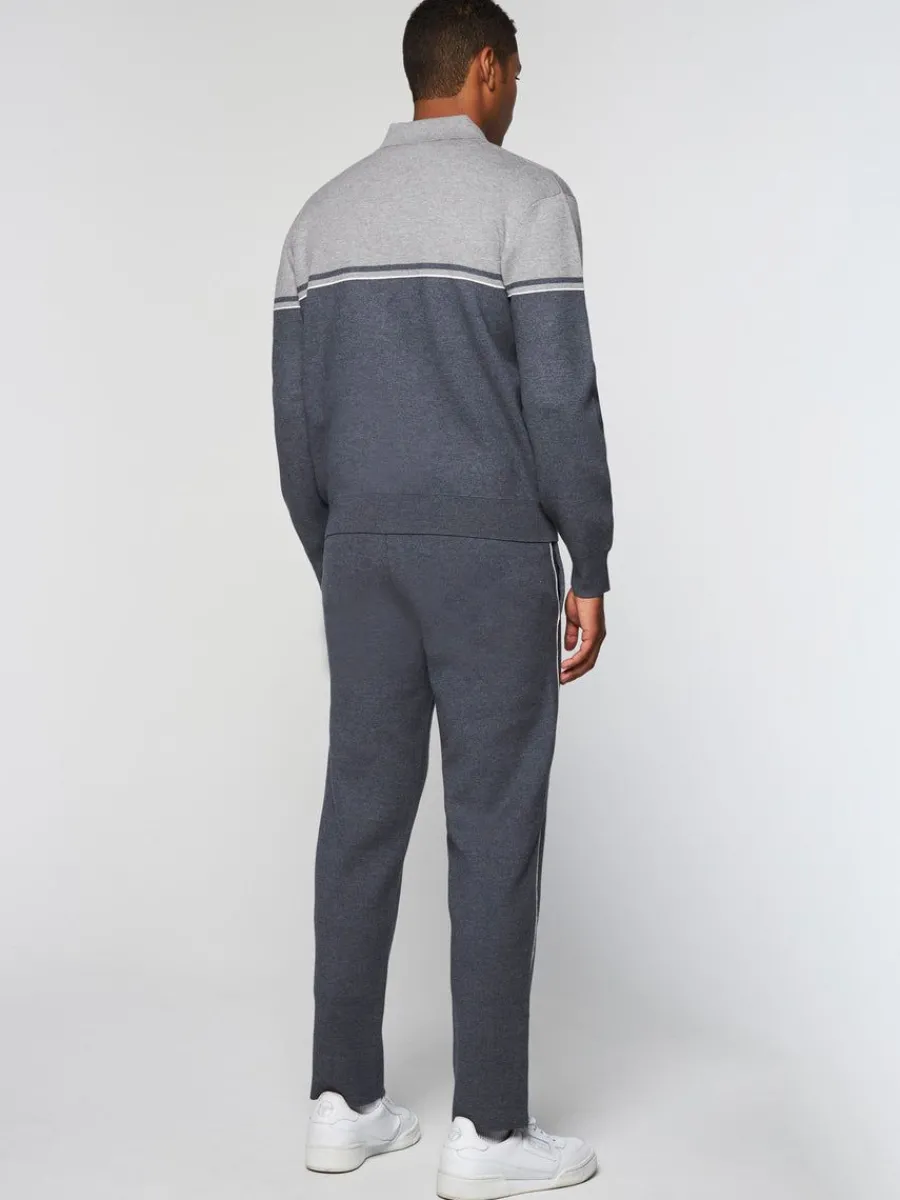 Sergio Tacchini Nostra Track Jacket- Dark Grey/ Melange New