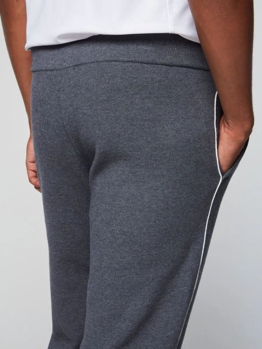 Sergio Tacchini Nostra Track Pant- Dark Grey/ Melange