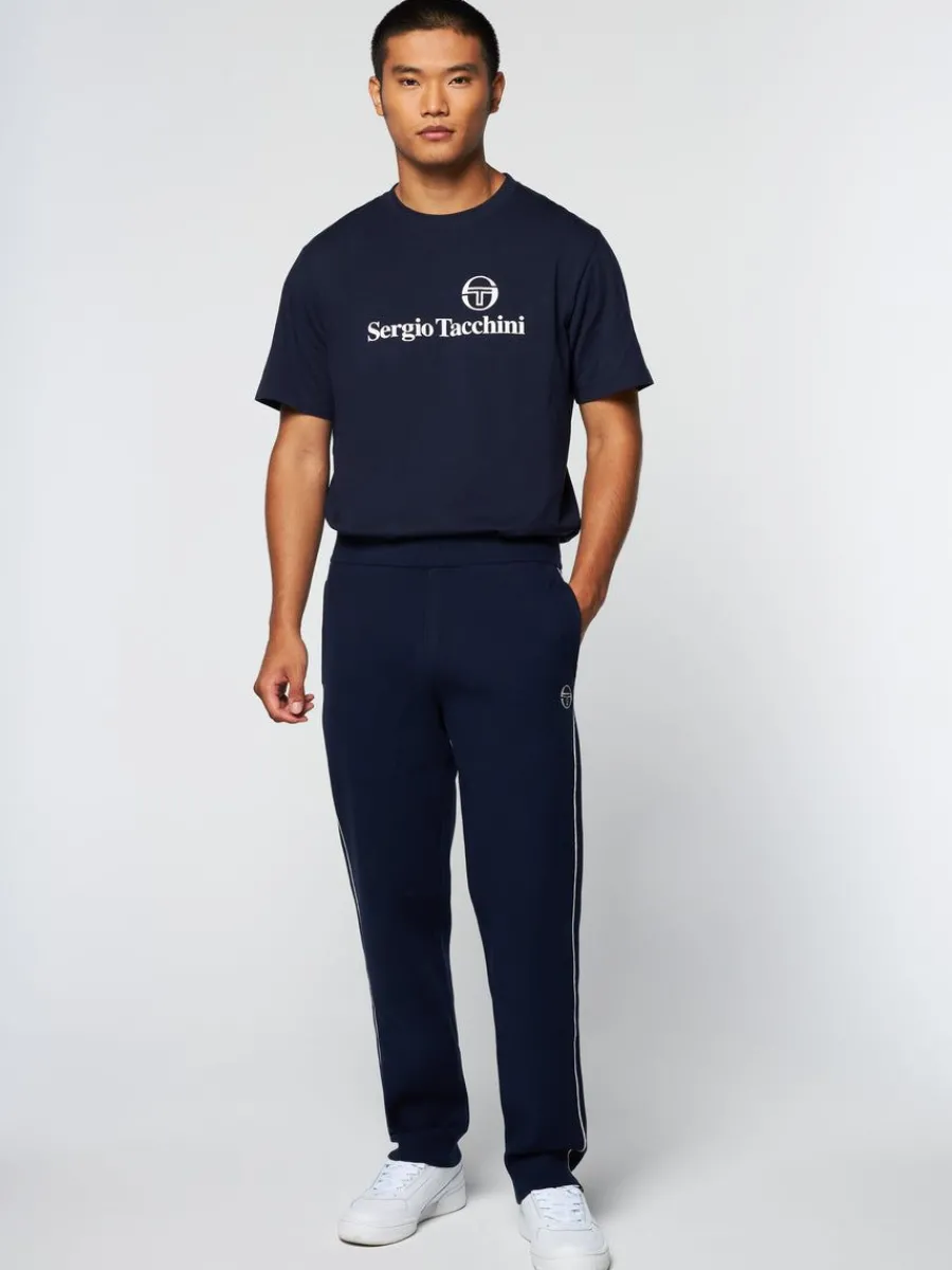 Sergio Tacchini Nostra Track Pant- Maritime Blue Hot
