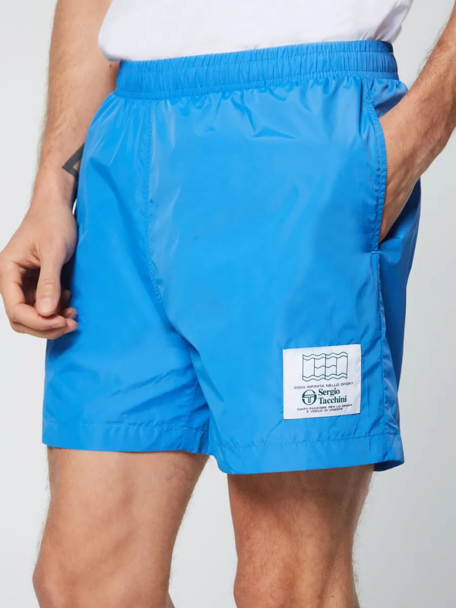 Sergio Tacchini Onda Short- Palace Blue Online