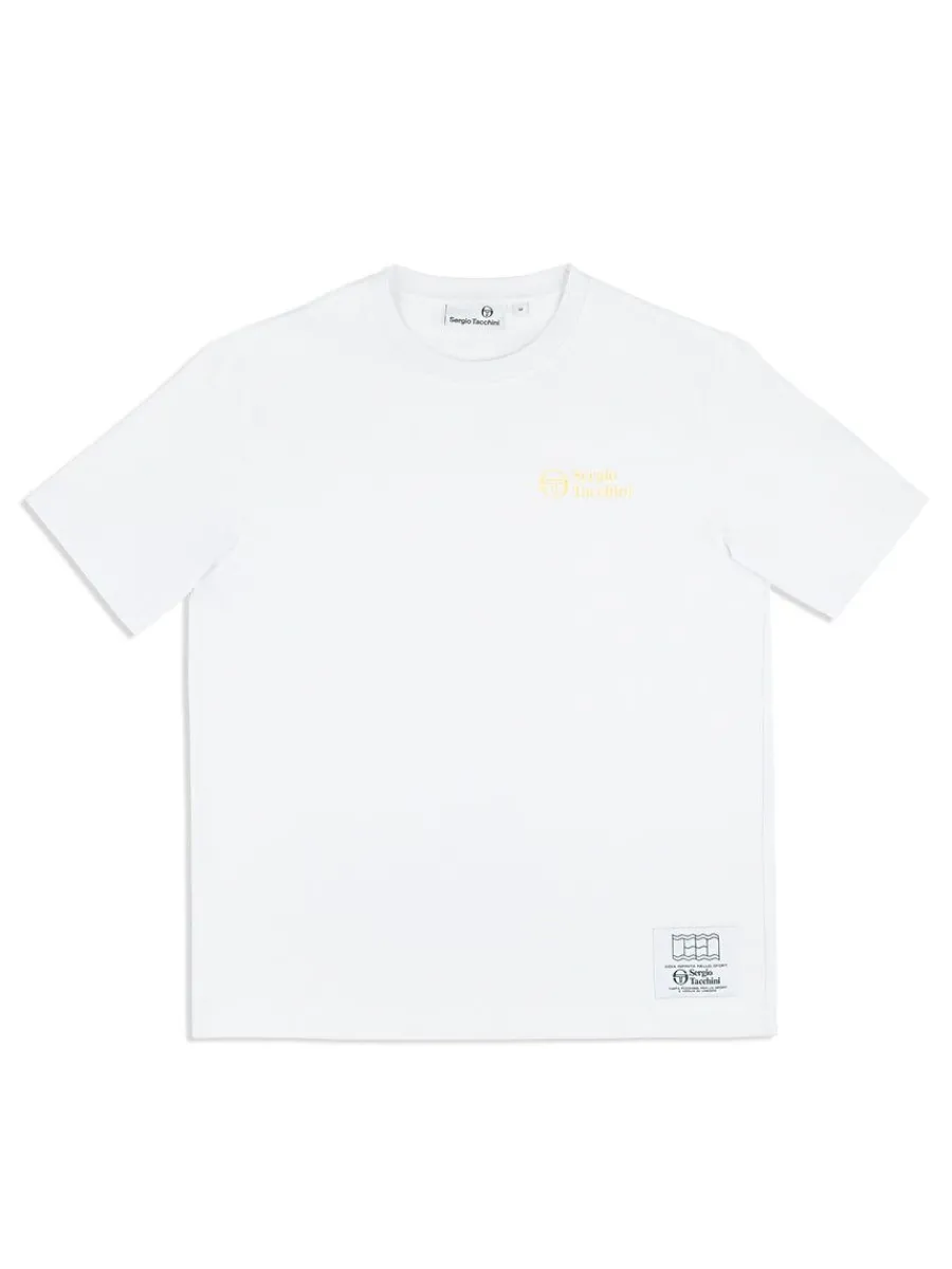 Sergio Tacchini Onda T-Shirt- Golden Haze Discount