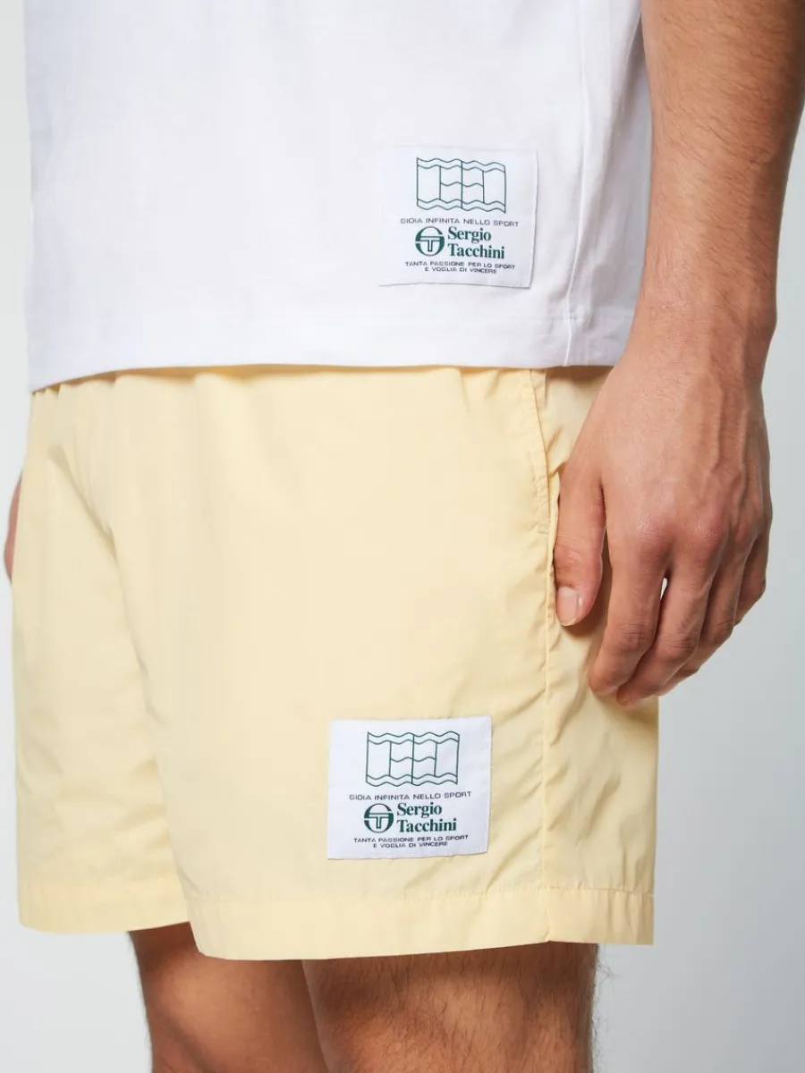 Sergio Tacchini Onda T-Shirt- Golden Haze Discount
