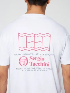 Sergio Tacchini Onda T-Shirt- Jazzy Sale